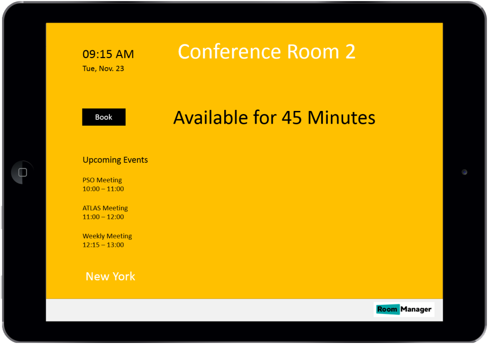 screenshot of Room Manager